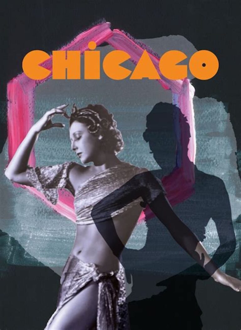 Plakat von Chicago in der Wiener Volksoper